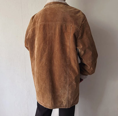 Suede Shearling Jacket