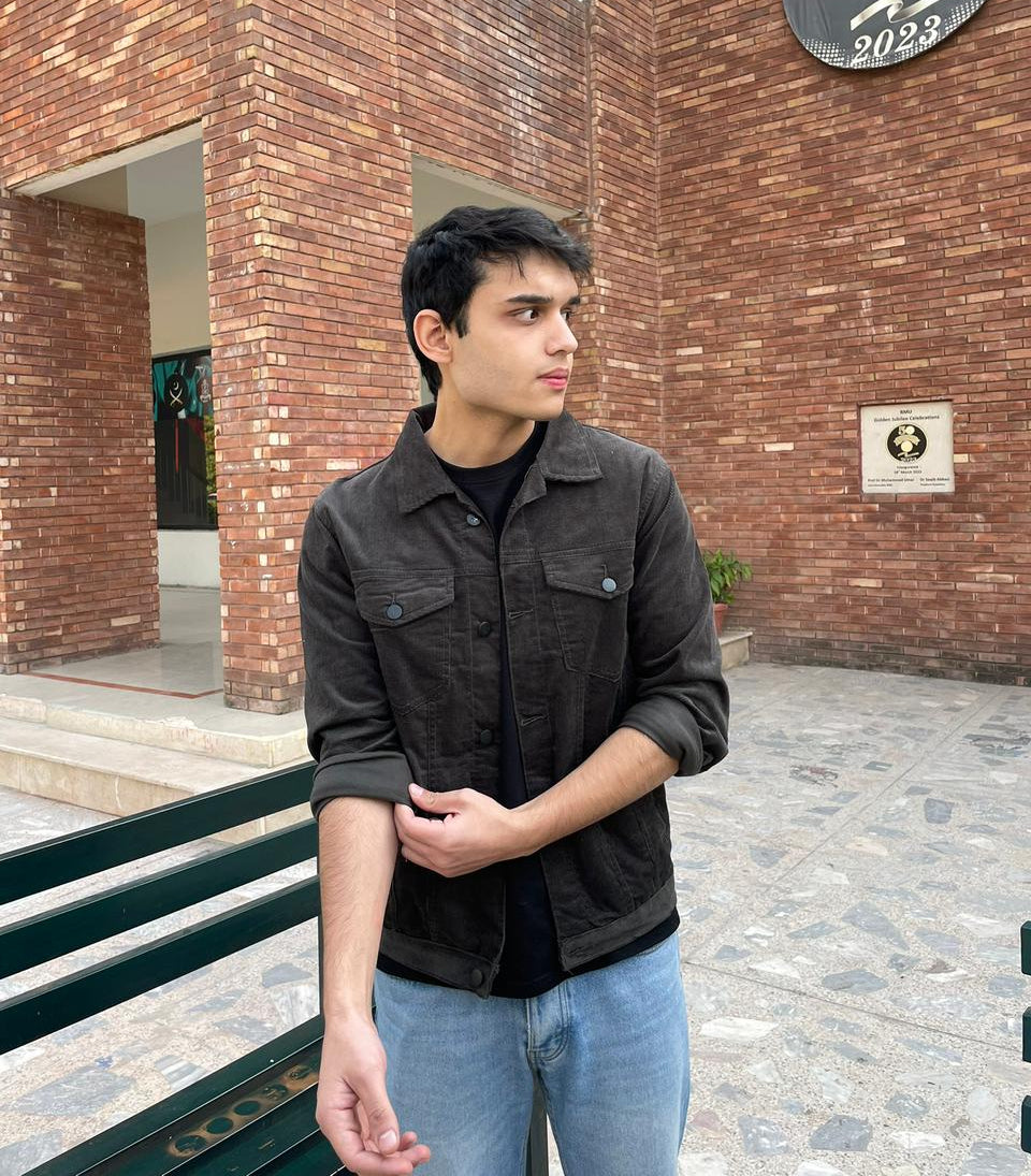 Textured Trucker Jackets ( Olive Green )