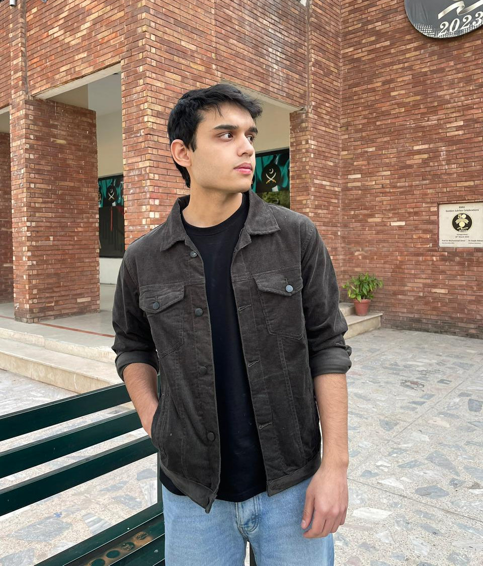 Textured Trucker Jackets ( Olive Green )